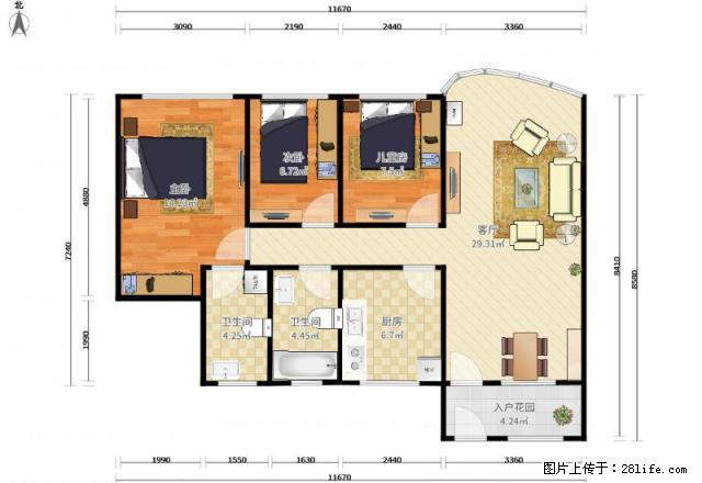 浪琴湾全新出租三房两厅 家私电器齐全 拎包入住 - 房屋出租 - 房屋租售 - 江门分类信息 - 江门28生活网 jm.28life.com